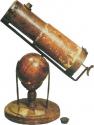 Reflective telescope made by Isac Newton 1668