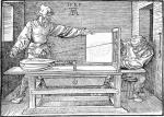 Albrecht Drer (1471-1528);Underweysung der Messung, mit dem Zirckel und Richtscheyt, in Linien, Ebenen unnd gantzen corporen